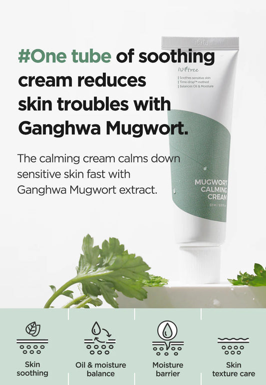 Mugwort Calming Cream – Verzachtend & Kalmerend 50ml